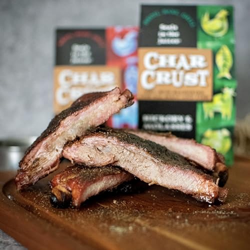 Char Crust Dry-Rub Seasoning, Hickory and Molasses, 4 Oz (Pack of 1)