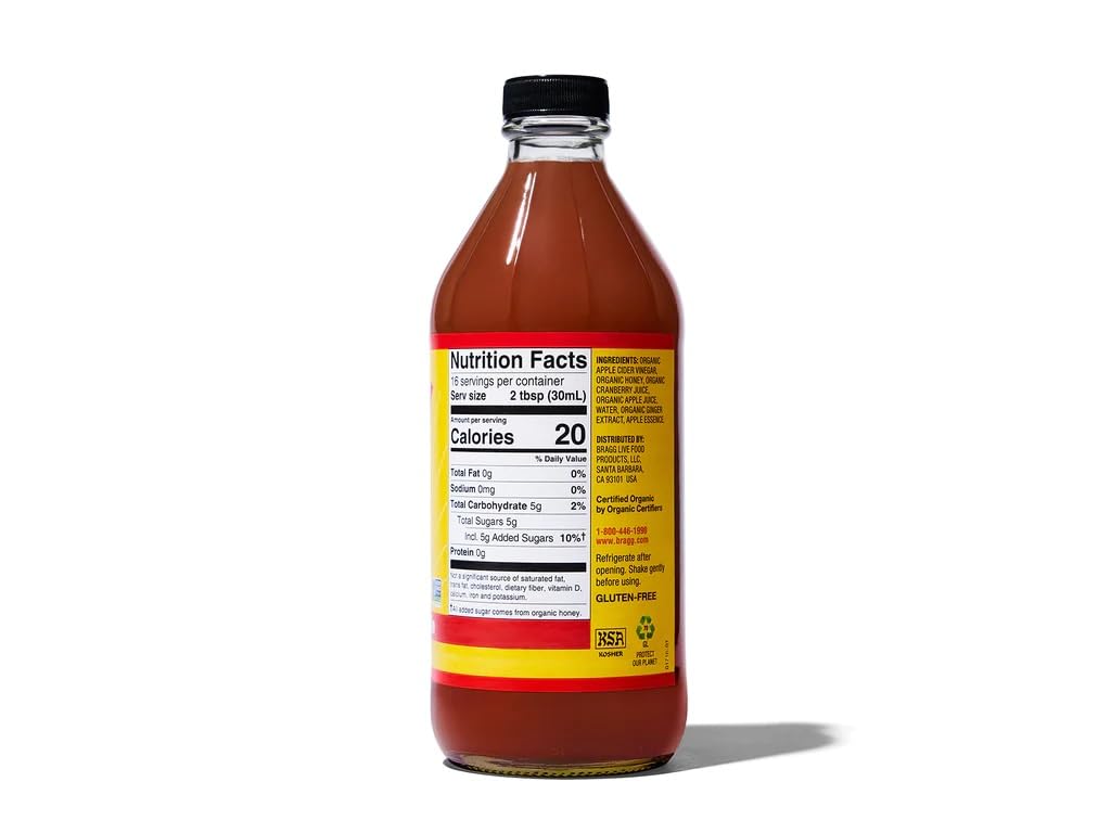 Bragg Organic Apple Cider Vinegar with the Mother - 16 fl oz