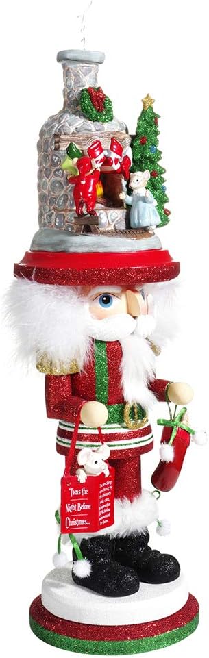 Hollywood Nutcrackers HA0467 Nutcracker, Multi-Color, 17.5-inches Tall