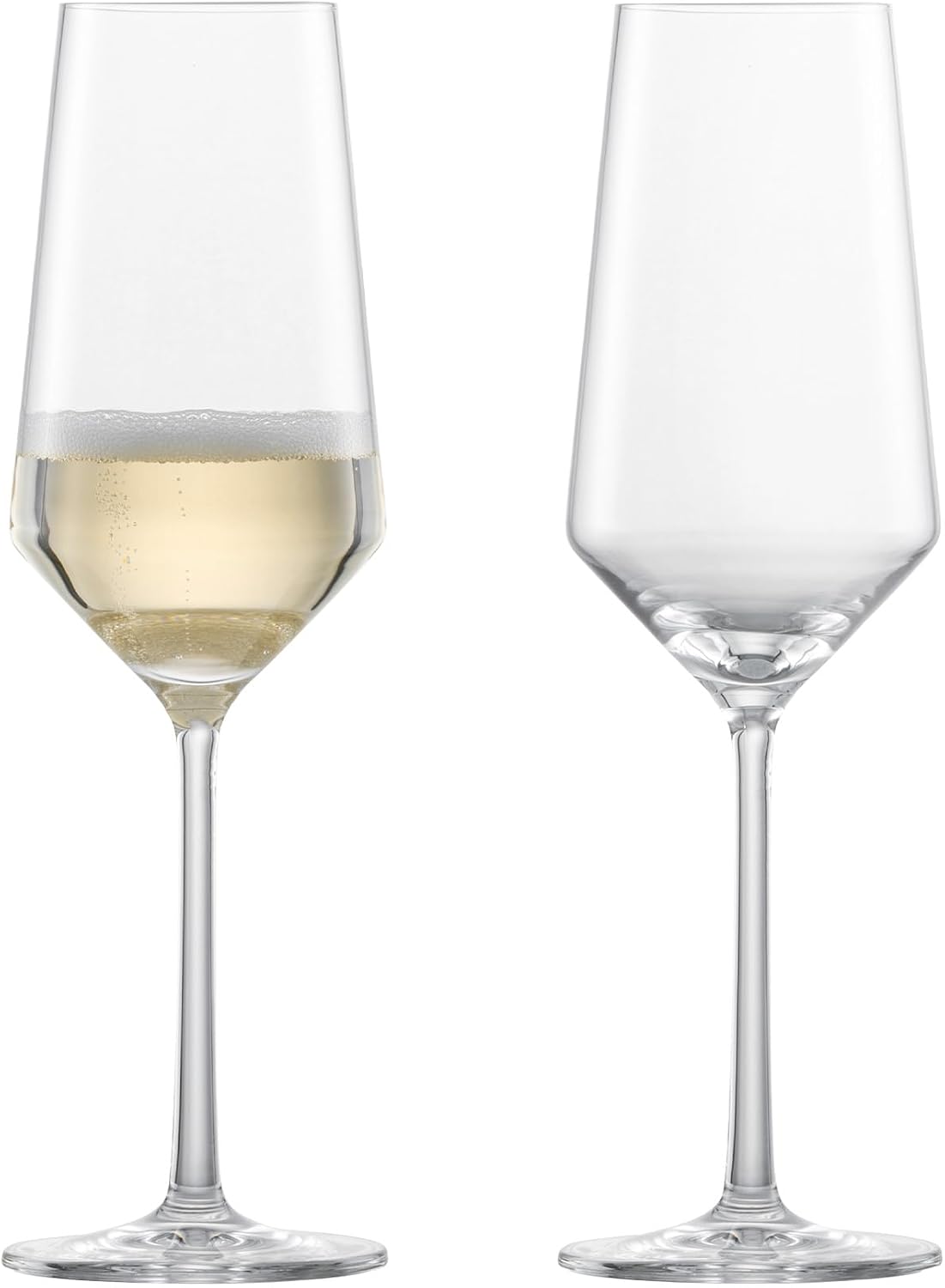 Zwiesel Glas Pure Burgundy Red Wine Glass (Set of 4), Graceful Burgundy Glasses for Red Wine, Dishwasher-Safe Tritan Crystal Glasses, Made in Germany (23 Ounce)