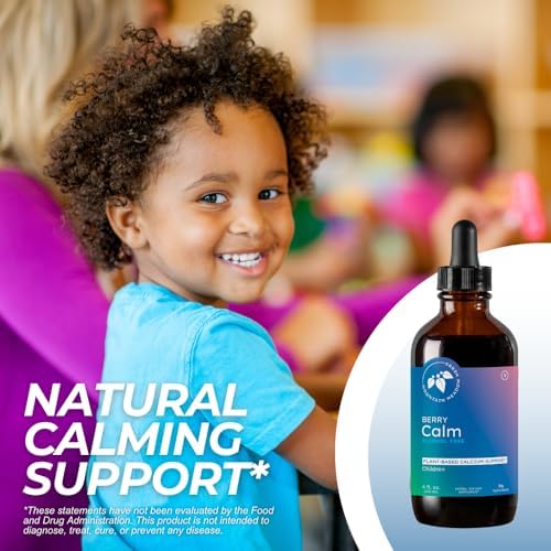 Mountain Meadow Herbs Herbal Calcium – Vegan Liquid Calcium Supplement for Bone & Teeth Support, High Absorption Plant-Based Formula for Adults & Kids - 2 oz