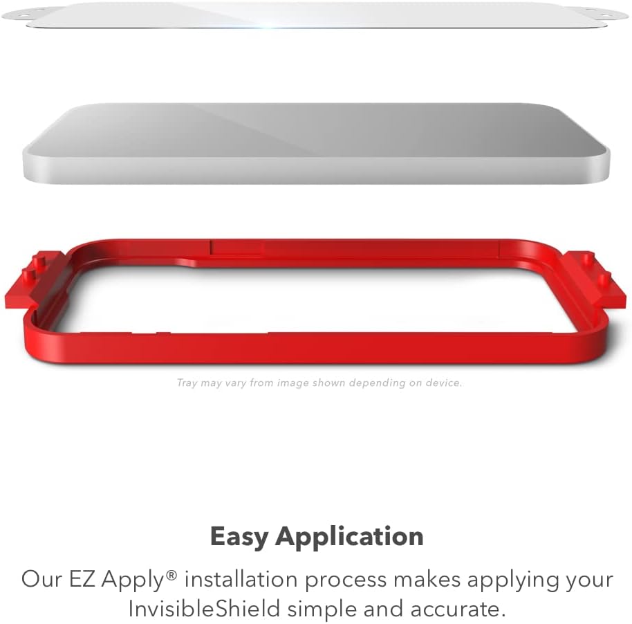 ZAGG Glass Elite VisionGuard+ Screen Protector - iPhone 12 Mini - Impact Protection, Scratch, Fingerprint, Smudge, InvisibleShield, Oil Resistant