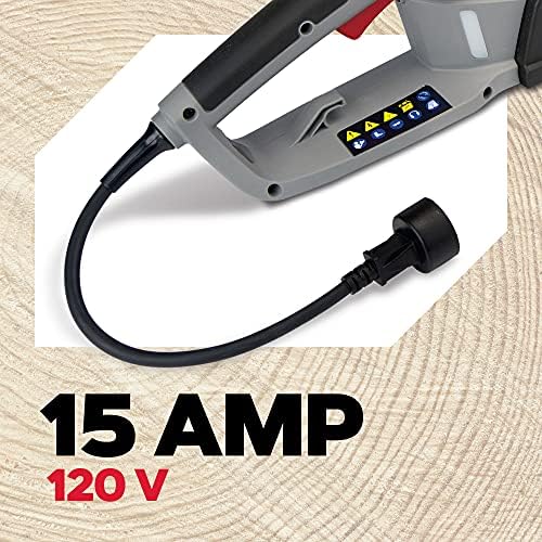 Oregon CS1500 Self-Sharpening Electric Chain Saw | Powerful, 15 Amp, Low Kickback, Self-Sharpening Integrated PowerSharp Chain, Automatic Oiler