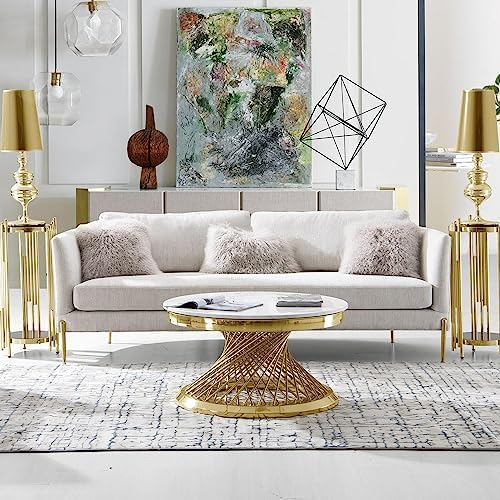 Lane Sofa in Light Cream Fabric