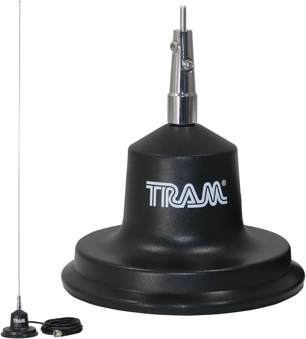 Tram® 300-Watt 26 MHz to 30 MHz 1-Piece Magnet-and-Coil-Housing Trucker CB Antenna Kit