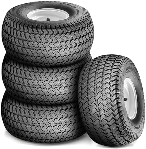Carlisle Multi-Trac C/S 25X8.50-14 90A4 B | Lawn Mower & Garden Tractor All Season Traction 90A3 Rated 4 Ply Bias Construction Black Sidewall Tire
