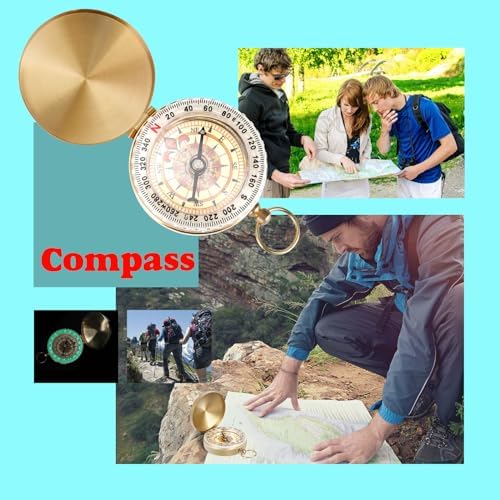 13-in-1 Emergency Survival Kit - Gift for Men, Him