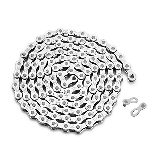 5/6/7/8 Speed Bike Chain 1/2 x 3/32 Inch 122 Links