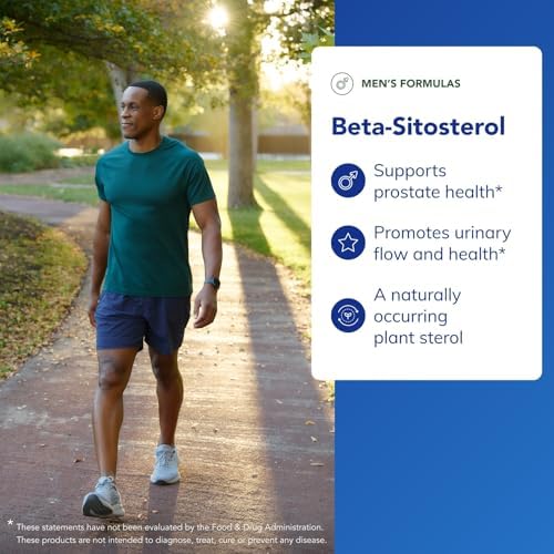 Pure Encapsulations Beta-Sitosterol | Supplement for Urinary Flow and Health* | 270 Capsules | Men's Supplement for Urinary Flow and Health*, Plant Sterol Formula, Hypoallergenic, Gluten-Free, Dairy-Free