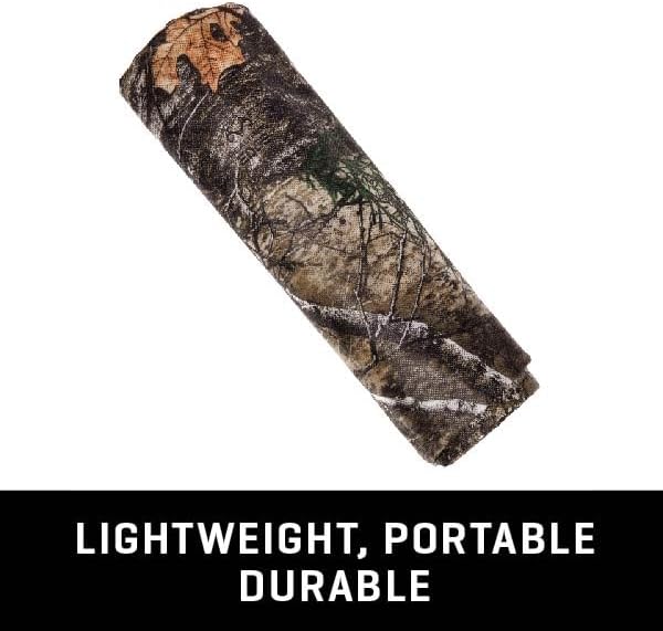 Allen Company Portable Ground Blind for Turkey and Deer Hunting - Outdoor Shooting Gear - Comes with Stakes for Easy Set Up - Realtree Edge Camo
