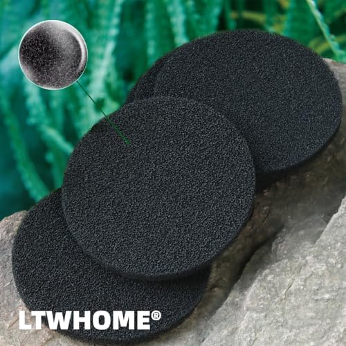 Activated Carbon impregnated Filter Pads Suitable Fit for Fluval FX5 / FX6 Filters(Pack of 6)