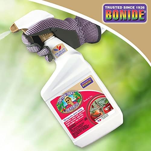 Bonide Captain Jack's Deadbug Brew Ready-to-Use Spray, 32 oz Outdoor Insecticide and Mite Killer for Organic Gardening | Ready-to-Use Spray, Outdoor, Mite Killer, For Organic Gardening