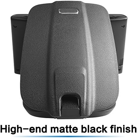 GPS Dash Mount [Matte Black Dock] for Garmin Nuvi Drive Dezl, Tomtom | 2-In-1 GPS Holder for Car