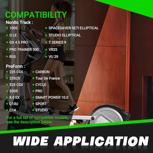 Resistance Motor 6V 411458 Brake Tension Motor Compatible with Nordic Track ProForm Tour DE France Smart Power 10.0 Stationary Bike Elliptical