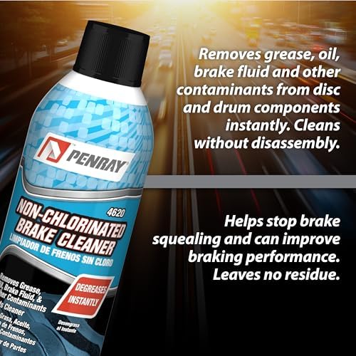 Penray 4620-12PK Non-Chlorinated Brake Cleaner - 14-Ounce Aerosol Can, Case of 12