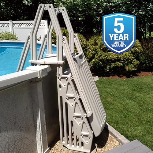 Blue Wave Neptune A-Frame Entry System for Above Ground Pools - Taupe