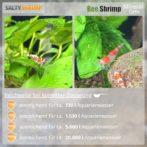 Salty Shrimp Bee Shrimp Mineral GH+ 230G