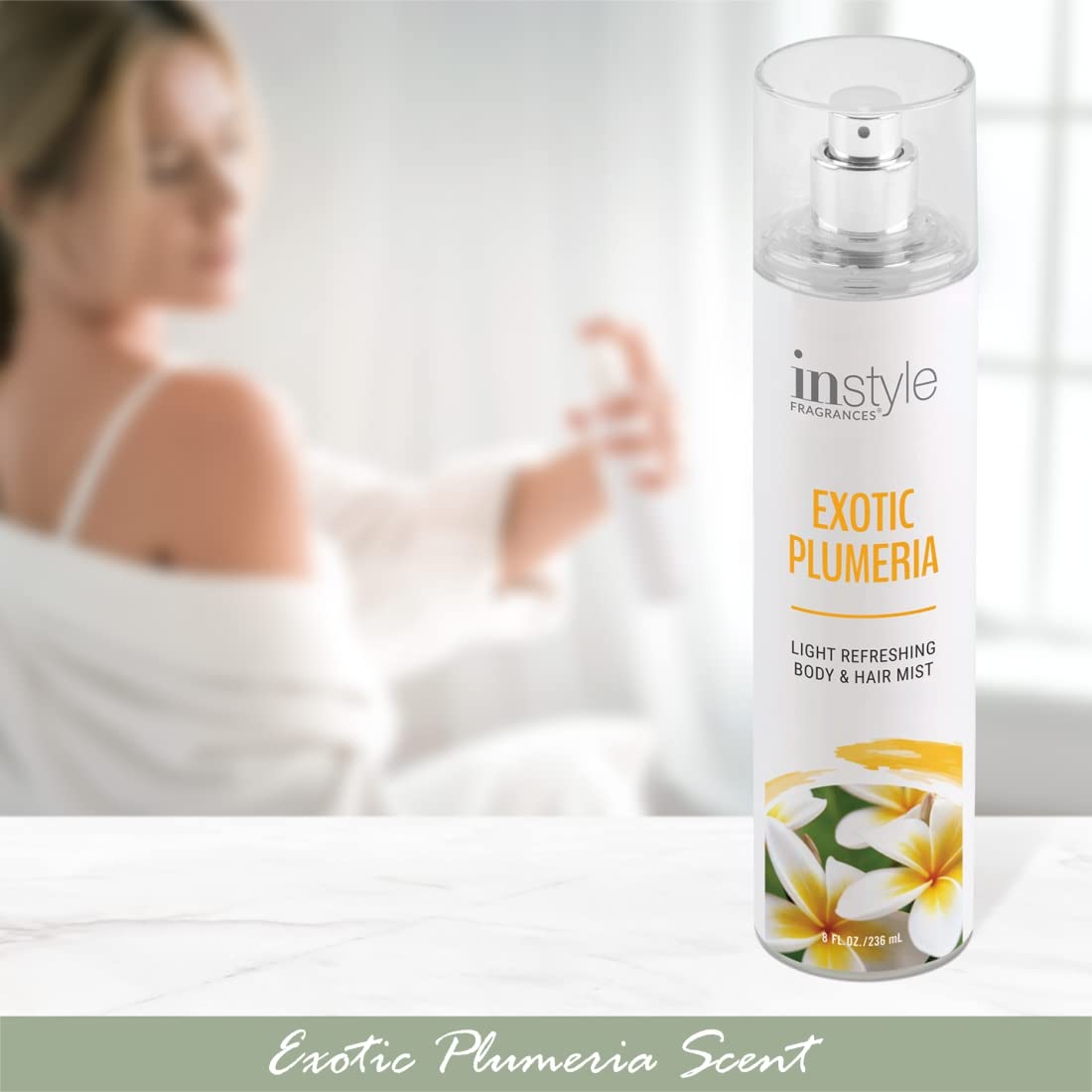 Instyle Fragrances Light Refreshing Body & Hair Mist, Tahitian Vanilla