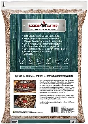 Camp Chef Orchard Apple BBQ Pellets, Hardwood Pellets for Grill, Smoke, Bake, Roast, Braise and BBQ, 20 lb. Bag