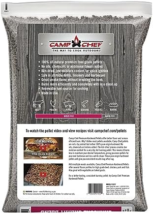 Camp Chef Orchard Apple BBQ Pellets, Hardwood Pellets for Grill, Smoke, Bake, Roast, Braise and BBQ, 20 lb. Bag