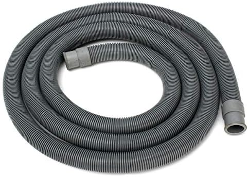 2.5m Washing Machine Drain Hose Extension Kit for Samsung Haier Little Swan Grey