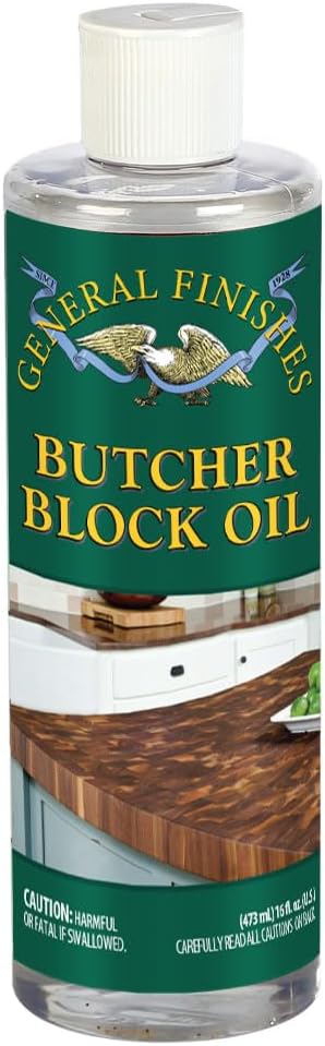 General Finishes Butcher Block Oil, 1 Pint