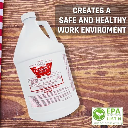 Lucasol One Step Hospital Grade Disinfectant Concentrate Surface Cleaner