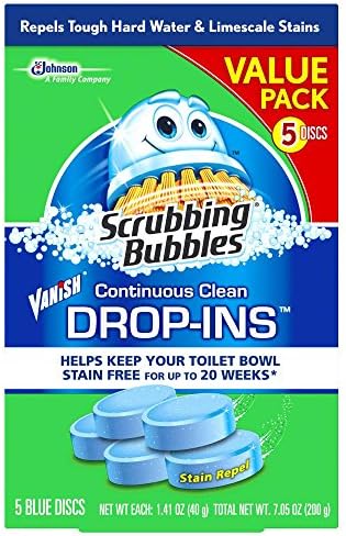 Scrubbing Bubbles 5-Pk Toilet Cleaner Drop Ins (Case/6)