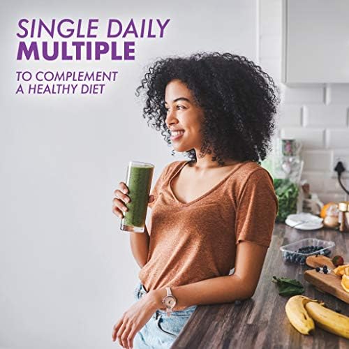 Bluebonnet Nutrition Multi One (Iron Free) Vegetable Capsules, Complete Full Spectrum Multiple, B Vitamins, General Health, Gluten Free, Milk Free