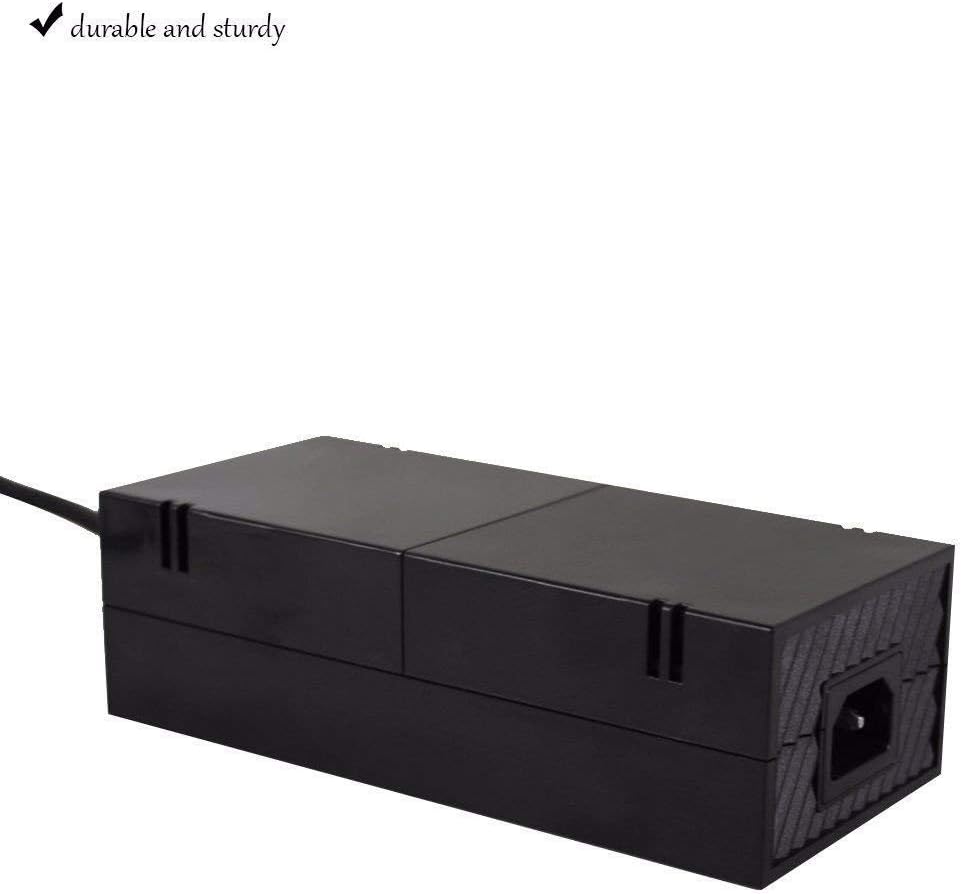 AC Adapter Charger Power Supply Cord Cable for Microsoft Xbox One Console Brick (Renewed)