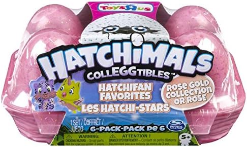 Hatchimals ColleGGtibles Rose Gold Collection 6 pack carton