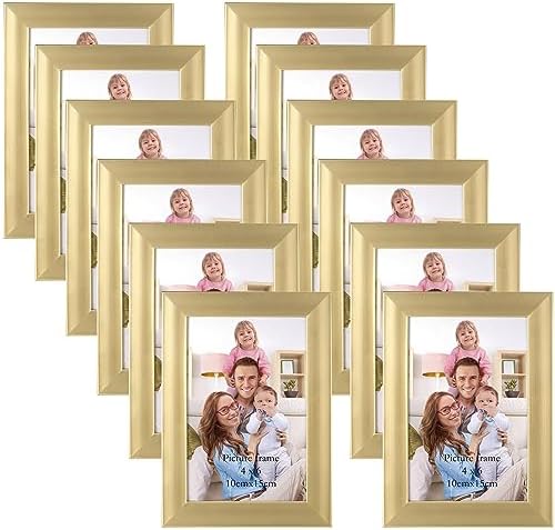 Giftgarden Black 8x10 Picture Frame Bulk, Multi 8 x 10 Photo Frames Set for Wall Hanging or Tabletop, 12 Pack