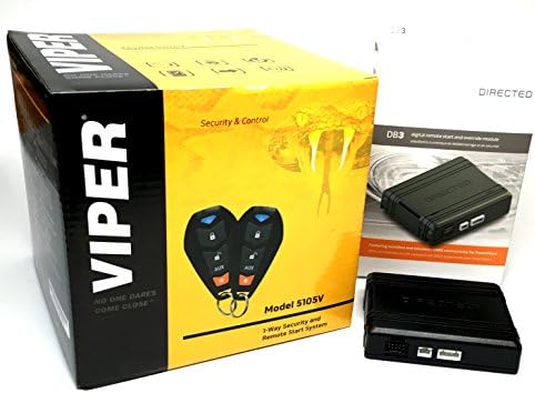 Viper 5105V Remote Car Starter & Alarm 1-Way TWO 4-Button Remotes & Directed DB3 XPressKit DEI Databus ALL Combo Bypass / Door Lock Interface Bundle