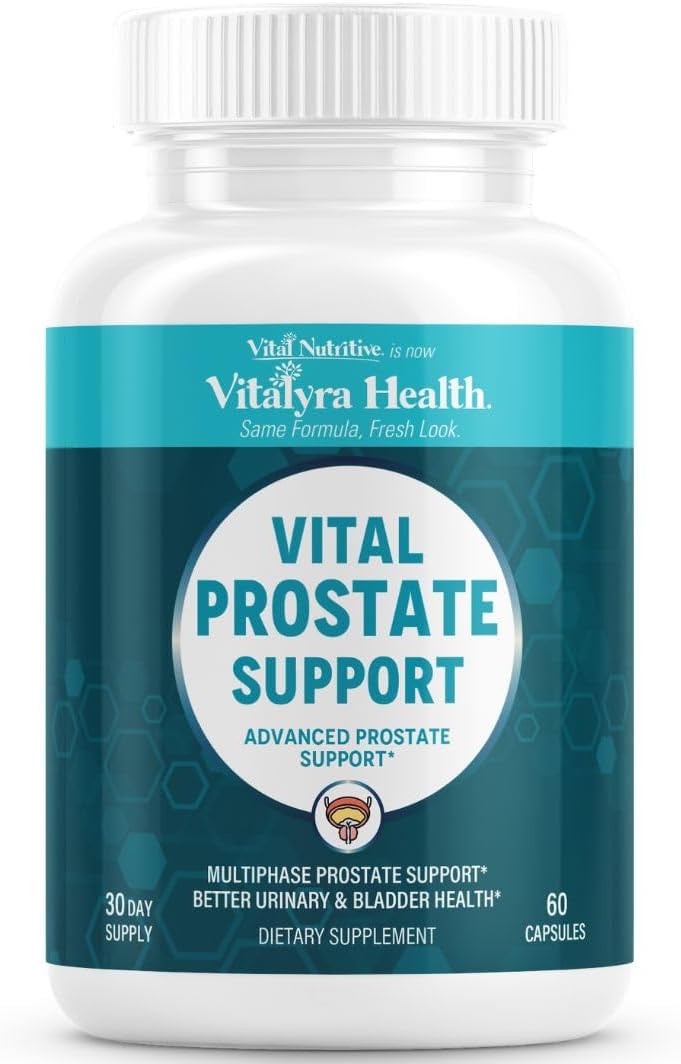 VITAL NUTRITIVE Saw Palmetto Prostate Supplement for Men - Beta-Sitosterol | Herbal prostate formula with saw palmetto