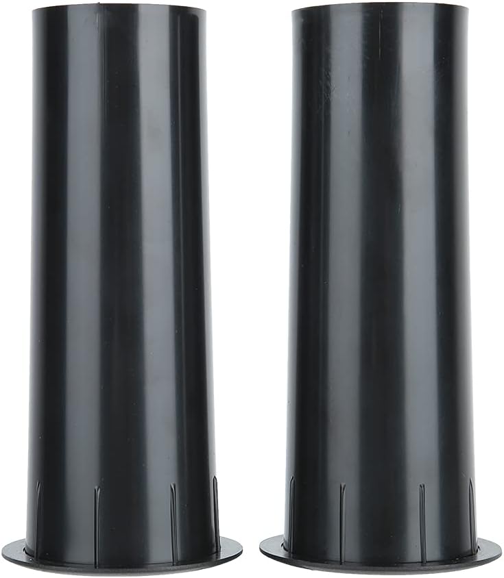 Acogedor Speaker Port Tubes for Bass Enhancer, Subwoofer Air Ports Repalcement & DIY Parts 50mm x 141mm Speaker Cabinet Port Tube, 2-Pack(Black)