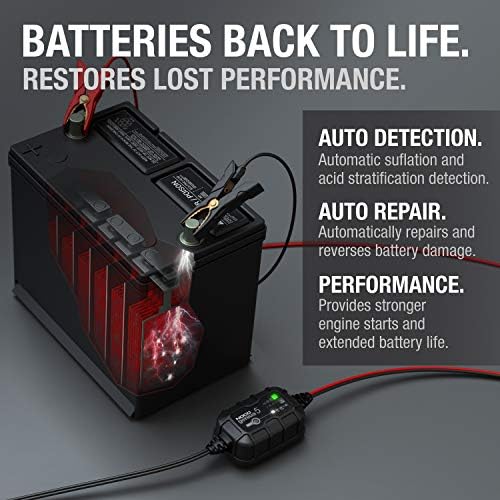 NOCO GENIUS5: 5A 6V/12V Smart Battery Charger – Automatic Maintainer