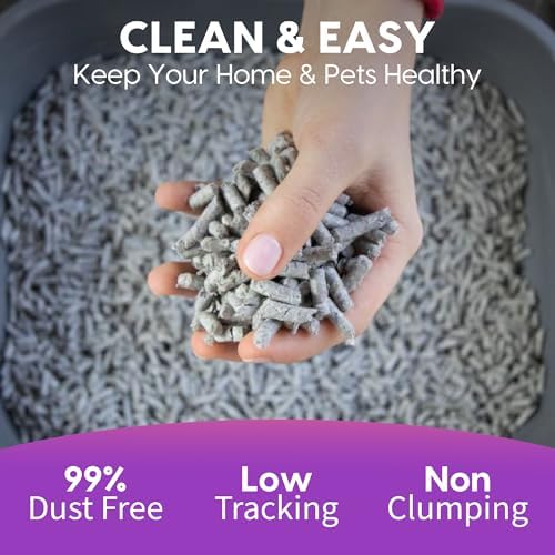 Fresh News Recycled Paper Original Pellet Cat Litter, 25 Pound, Non-Clumping, Unscented, Made in USA
