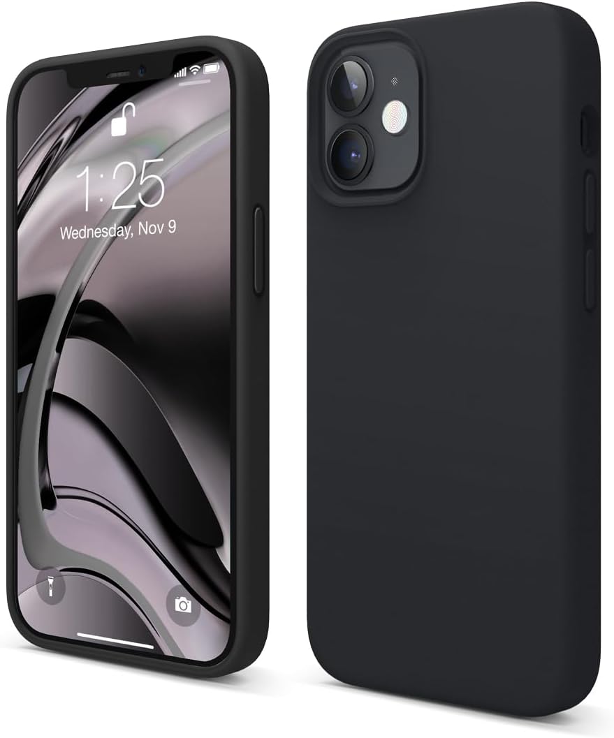 elago Premium Liquid Silicone Case for iPhone 12 Mini Lavender