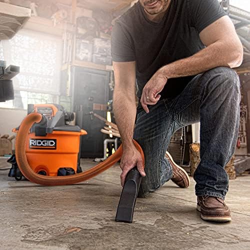 RIDGID Wet Dry Vacuums VAC1200 Heavy Duty Wet Dry Vacuum Cleaner and Blower Vac, 12-Gallon
