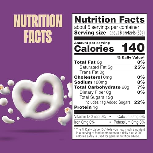Glutino Chocolate Fudge Covered Pretzels, 5.5 Ounce (Pack of 1)