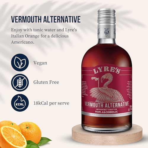 Lyre’s Aperitif Rosso Vermouth Alternative, Non Alcoholic Vermouth