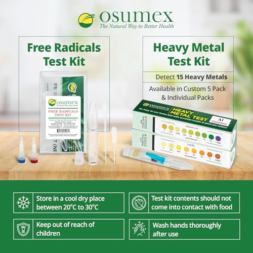 Heavy Metal Mercury Test Kit 1 Pack Heavy Metals Test - Drinking Water Test Kit, Heavy Metal Test Kit, Mercury Testing Kit