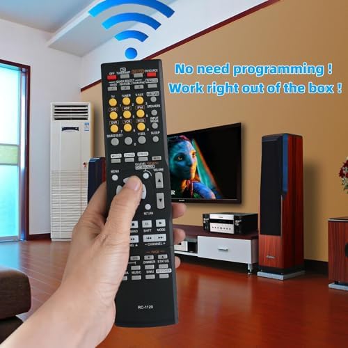 New RC-1120 RC1120 Remote Control for Denon AV Receiver AVR-590 AVR-591 AVR390 DHT590BA AVR-1610 AVR-391