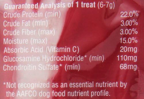 Loving Pets Gourmet All Natural Premium Sweet Potato and Chicken Wraps with Glucosamine and Chondroitin, Dog Treats, 8oz