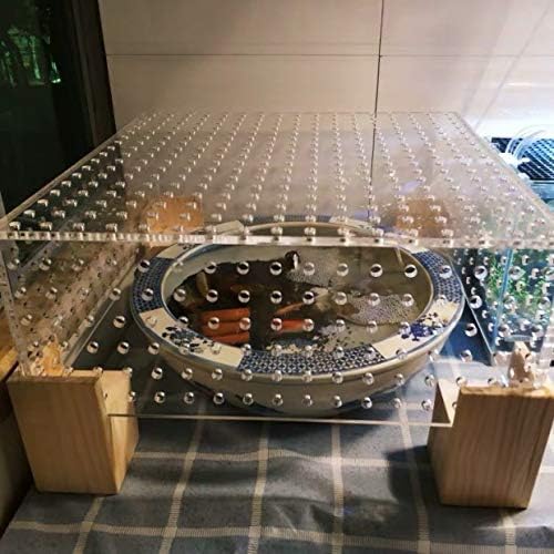 2PCS Bed Risers Furniture Riser Heavy Duty Bed Lifts in Heights of 1.97Inches (add Height 5cm)