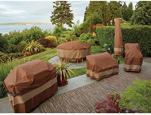 DUCKCOVERS Ultimate Waterproof 36 Inch Patio Chair Cover, Outdoor Chair Covers