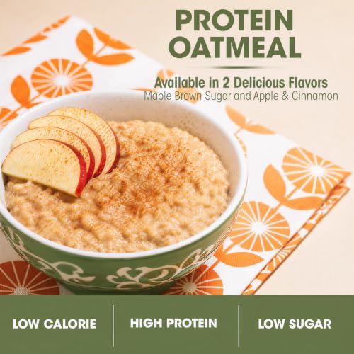 BariWise Instant High Protein Oatmeal – 7 Servings (Maple & Brown Sugar)