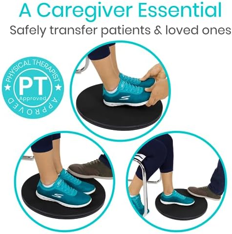 Vive 360° Pivot Disc - Patient Transfer Device for Elderly & Disabled