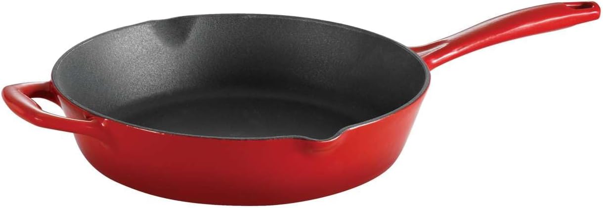 Tramontina Bestow Enameled Cast Iron 10-Inch Skillet, Blue | Perfect Pan for Frying, Searing, and Oven-to-Table Cooking