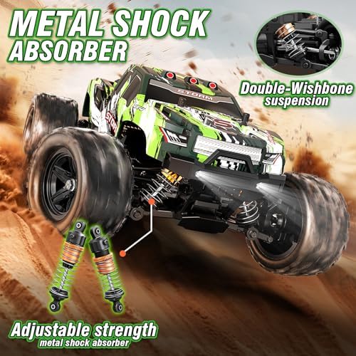 1:18 All Terrain RC Car for Adults & Boys (HS18-05), 4WD Off-Road RC Truck High Speed Fast 40+ KPH